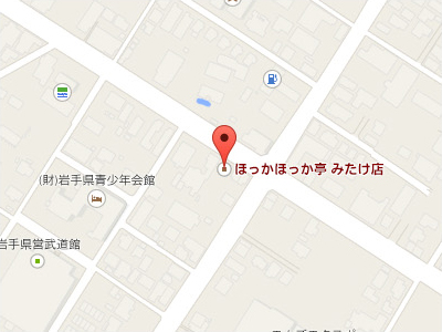 ほっかほっか亭 みたけ店　地図