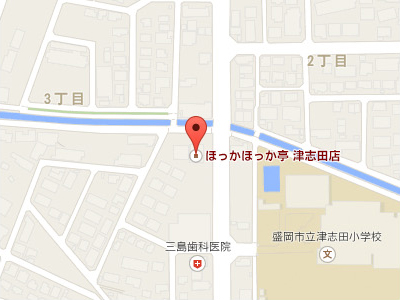 ほっかほっか亭 津志田店　地図